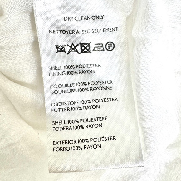 BHLDN Anthropologie Strapless A-Line Ruffled Mini Dress Size 10 White - Picture 14 of 15